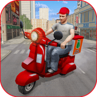 Moto Bike Pizza Delivery Games 2021: Food Cooking 1.12 APK MOD (UNLOCK/Unlimited Money) Download