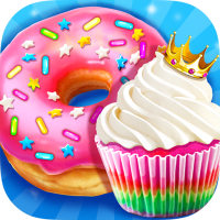 Rainbow Princess Bakery – Make Cupcake & Donut 1.4 APK MOD (UNLOCK/Unlimited Money) Download