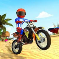Beach Bike Stunts: Crazy Stunts and Racing Game 5.3 APK MOD (UNLOCK/Unlimited Money) Download