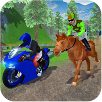 Horse Vs Bike: Ultimate Race  4.1 APK MOD (UNLOCK/Unlimited Money) Download