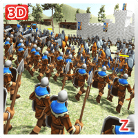 Medieval Wars: Hundred Years War 3D 2.1 APK MOD (UNLOCK/Unlimited Money) Download