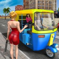 Modern Rickshaw Driving Games  2.1.7 APK MOD (UNLOCK/Unlimited Money) Download