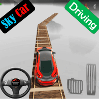Sky Car Driving Stunt Impossible Track 1.10 APK MOD (UNLOCK/Unlimited Money) Download