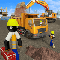 Stickman City Construction  8.6.2 APK MOD (UNLOCK/Unlimited Money) Download