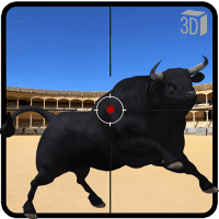 Angry Bull Attack Shooting 802.0 APK MOD (UNLOCK/Unlimited Money) Download