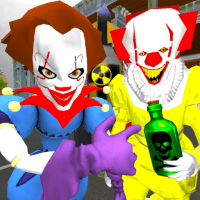Clown Brothers. Neighbor Escape 3D 1.3 APK MOD (UNLOCK/Unlimited Money) Download