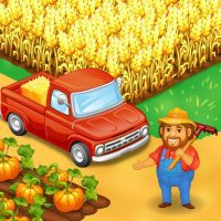Farm Town Happy farming Day & food farm game City  3.58 APK MOD (Unlimited Money) Download