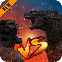 Godzilla & Kong 2021: Angry Monster Fighting Games 4 APK MOD (UNLOCK/Unlimited Money) Download