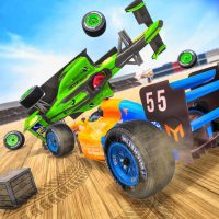 Formula Car Crash Derby : Demolish Car Games 2020 1.8 APK MOD (UNLOCK/Unlimited Money) Download