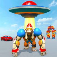 Gorilla Robot Car Robot Games 2.9 APK MOD (UNLOCK/Unlimited Money) Download