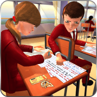 Genius Girl School Simulator  4.4 APK MOD (UNLOCK/Unlimited Money) Download