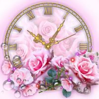 Roses Clock Live Wallpaper 1.9 APK MOD (UNLOCK/Unlimited Money) Download