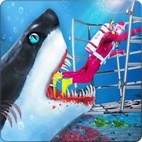 Shark Attack Game Simulator:Big Shark Games 2.0 APK MOD (UNLOCK/Unlimited Money) Download