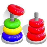 Color Stack Puzzle: Hoop Sort  1.2.8 APK MOD (UNLOCK/Unlimited Money) Download