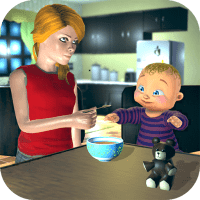 Real Mother Baby Games 3D: Virtual Family Sim 2019  1.0.13 APK MOD (Unlimited Money) Download