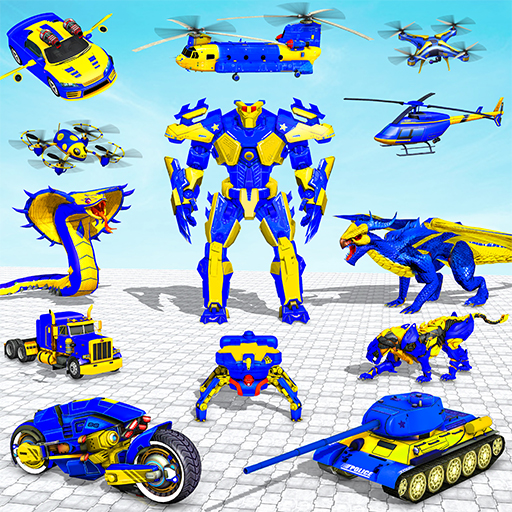 Dino Robot Transform Car Games  APK MOD (UNLOCK/Unlimited Money) Download
