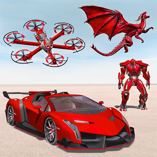 Drone Robot Transforming Game  1.3.3 APK MOD (UNLOCK/Unlimited Money) Download