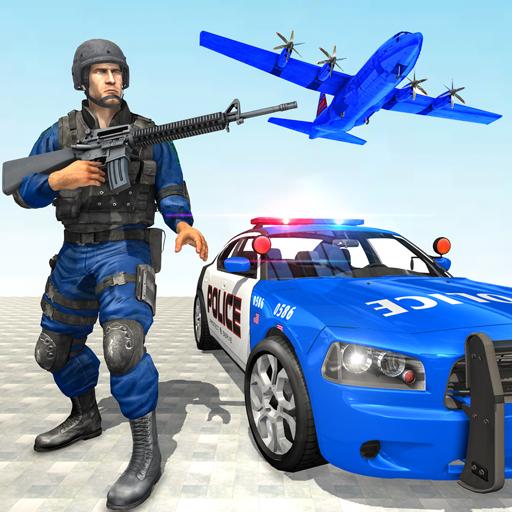 Police Car Transporter Plane – Police Crime City  APK MOD (UNLOCK/Unlimited Money) Download