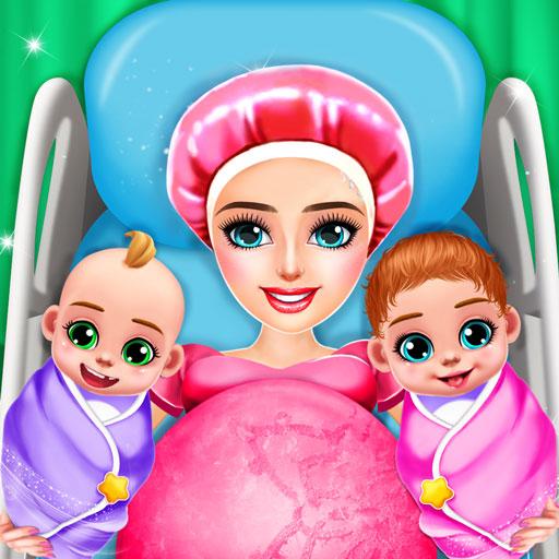 Pregnant Mom & Twin Baby Game 0.21 APK MOD (UNLOCK/Unlimited Money) Download