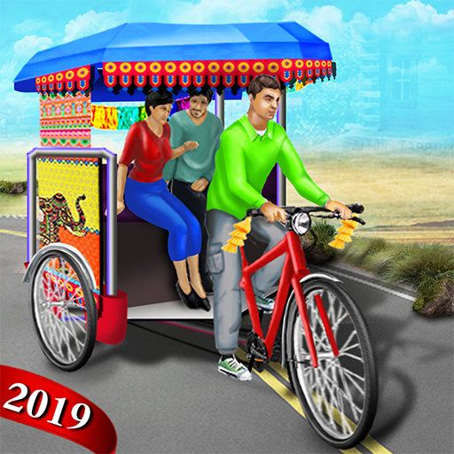 Bicycle Taxi Rickshaw  APK MOD (UNLOCK/Unlimited Money) Download