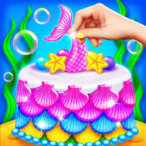 Mermaid Glitter Cake Maker  1.9 APK MOD (UNLOCK/Unlimited Money) Download