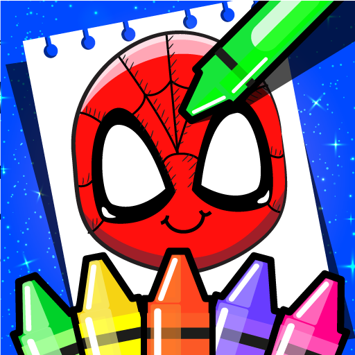 Superhero Coloring Book Games  2.4 APK MOD (UNLOCK/Unlimited Money) Download