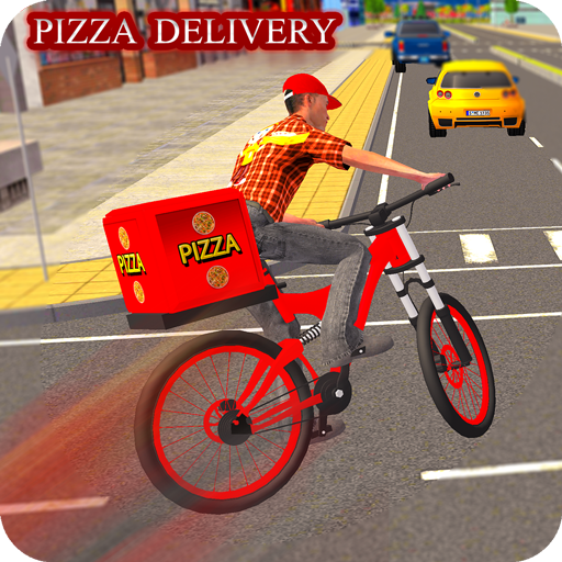 BMX Bicycle Pizza Delivery Boy  APK MOD (UNLOCK/Unlimited Money) Download