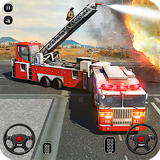 Fire Engine Truck Driving Sim  1.10 APK MOD (UNLOCK/Unlimited Money) Download