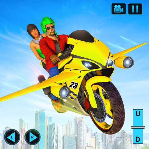 Futuristic Flying Bike Taxi  5.5 APK MOD (UNLOCK/Unlimited Money) Download