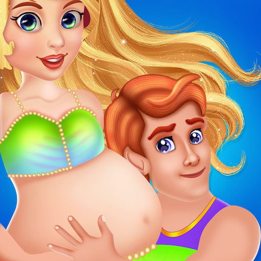 Pregnant mermaid mommy & newborn babysitter game  8.0 APK MOD (UNLOCK/Unlimited Money) Download