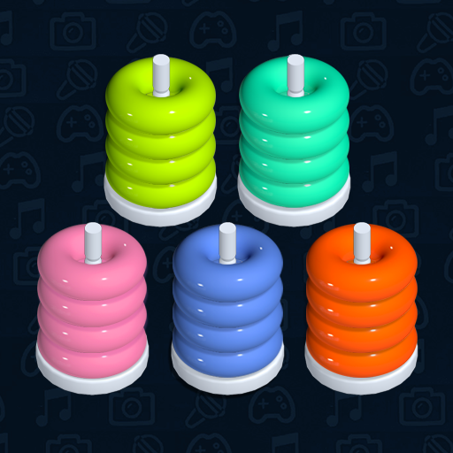 Stacolor: 3D Color Hoop Sort  1.291 APK MOD (UNLOCK/Unlimited Money) Download
