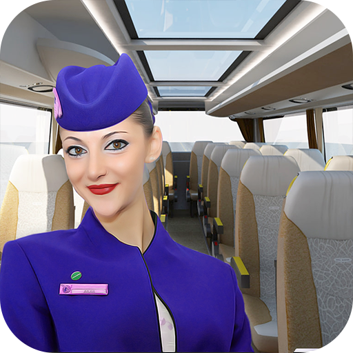 Waitress Coach Bus Simulator  APK MOD (UNLOCK/Unlimited Money) Download