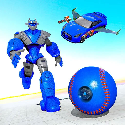 Robot Game: Baseball Robot Car  1.9 APK MOD (UNLOCK/Unlimited Money) Download