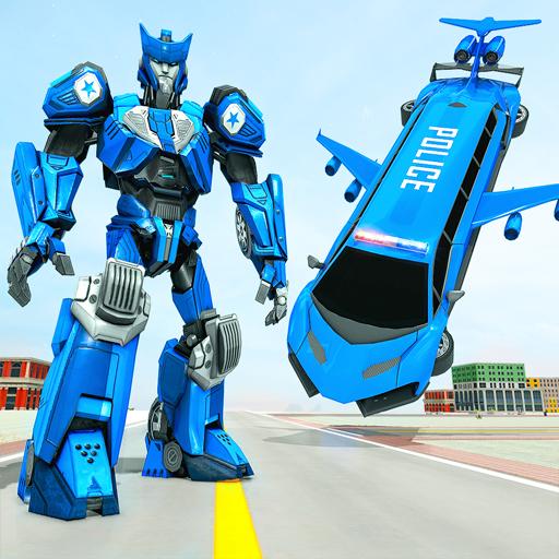 Flying Limo Robot Car Game 3D  1.42 APK MOD (UNLOCK/Unlimited Money) Download