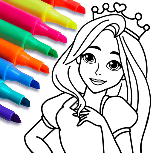Girls Coloring Games for Kids  APK MOD (UNLOCK/Unlimited Money) Download