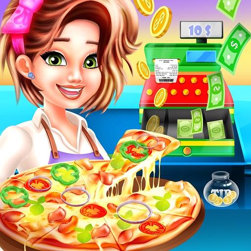 Pizza Restaurant Cashier: Fast Food Maker Games  0.3 APK MOD (UNLOCK/Unlimited Money) Download