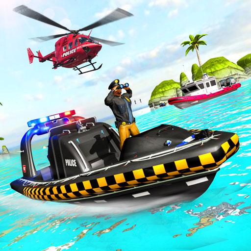 Police Chase: Police Boat Game  4.6 APK MOD (UNLOCK/Unlimited Money) Download