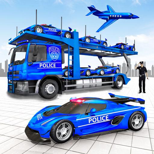 Police Car Transporters Games  APK MOD (UNLOCK/Unlimited Money) Download