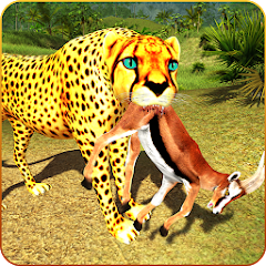 Cheetah Attack Simulator 3D Game Cheetah Simulator  2.0 APK MOD (UNLOCK/Unlimited Money) Download