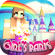 Girls Theme Park Craft: Water Slide Fun Park Games Varies with device APK MOD (UNLOCK/Unlimited Money) Download