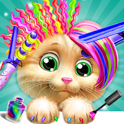 Pet Kitty Hair Salon Hairstyle Makeover 4.6 APK MOD (UNLOCK/Unlimited Money) Download