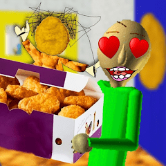 Scary Nuggs Teacher Loves Chicken Nuggets Like Mod  APK MOD (UNLOCK/Unlimited Money) Download