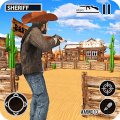 West Gunslinger: Shooting Game  1.2 APK MOD (UNLOCK/Unlimited Money) Download