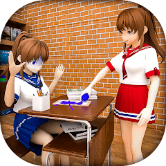 Anime High School Girl 3d Game  1.0.3 APK MOD (UNLOCK/Unlimited Money) Download