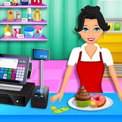 Bakery Chef & Cashier Manager  APK MOD (UNLOCK/Unlimited Money) Download