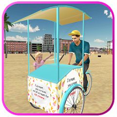 Beach Ice Cream Delivery Boy  APK MOD (UNLOCK/Unlimited Money) Download