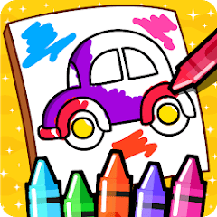 Cars Coloring Book Kids Game  APK MOD (UNLOCK/Unlimited Money) Download