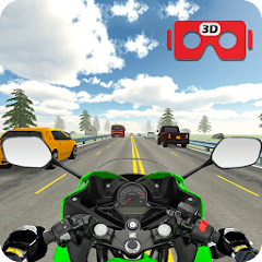 VR Highway Traffic Bike Racer  1.0.16 APK MOD (UNLOCK/Unlimited Money) Download