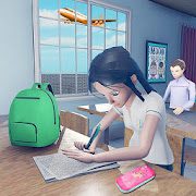 Virtual High School Girl Game- School Simulator 3D 1.0.0 APK MOD (UNLOCK/Unlimited Money) Download