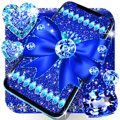 Blue glitter diamond wallpaper 21.6 APK MOD (UNLOCK/Unlimited Money) Download